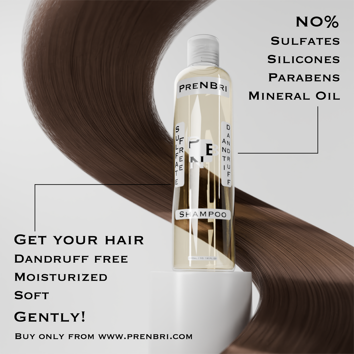 Anti-Dandruff Sulfate free Shampoo 300 ML